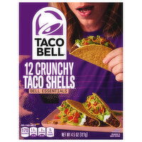 Taco Bell Taco Shells, Bell Essentials, Crunchy