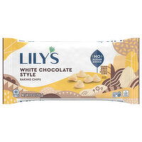 Lily's Baking Chips, White Chocolate Style - 9 Ounce 