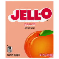 Jell-O Gelatin Dessert, Peach - 3 Ounce 