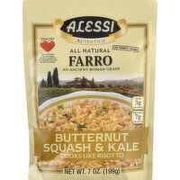 Alessi Farro, Butternut Squash & Kale - 7 Ounce 