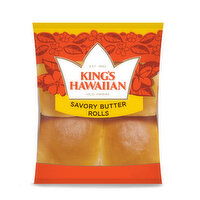King's Hawaiian Savory Butter Rolls, 4 Count - 4 Ounce
