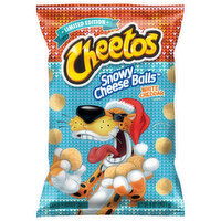 Cheetos Cheese Balls, White Cheddar, Snowy - 9 Ounce 