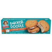 Little Debbie Sandwich Cookies, Snicker-Doodle, Creme Pies, with Cinnamon Sugar