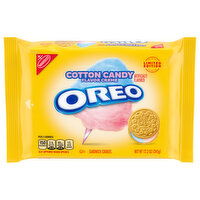 Oreo Sandwich Cookies, Cotton Candy Flavor Creme