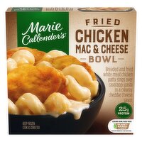 Marie Callender's Fried Chicken Mac and Cheese Bowl, Frozen Meal - 11.85 Ounce 