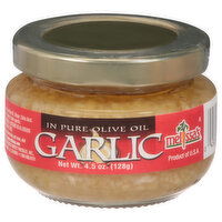 Melissa's Garlic, in Pure Olive Oil - 4.5 Ounce 