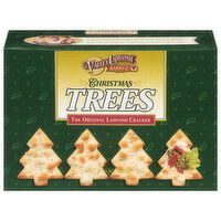 Valley Lahvosh Baking Co. Crackers, Lahvosh, Christmas Trees - 4.5 Ounce 