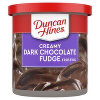 Duncan Hines Creamy Dark Chocolate Fudge Frosting - 16 Ounce 