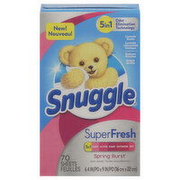 Snuggle Dryer Sheets, Spring Burst, 5 in 1 - 70 Each 