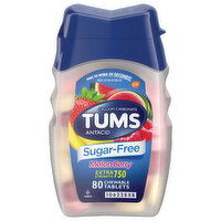 Tums Sugar-Free Extra Strength Melon Berry 750 mg Antacid - 80 Each