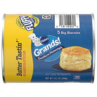 Pillsbury Biscuits, Butter Tastin', Southern Homestyle - 5 Each 