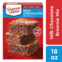 Duncan Hines Classic Milk Chocolate Brownie Mix