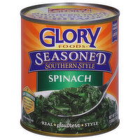 Glory Spinach, Seasoned, Southern Style - 27 Ounce 