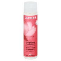 Derma E Conditioner, Nourishing, Apricot Seed & Argan Oils - 10 Fluid ounce 