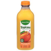 Tropicana Some Pulp Pure Premium 100% Orange Juice - 46 Fluid Ounce