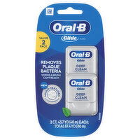 Oral-B Floss, Cool Mint, Deep Clean, Value 2 Pack - 2 Each 