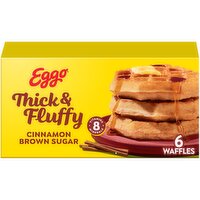 Eggo Frozen Waffles, Cinnamon Brown Sugar - 11.6 Ounce