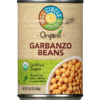 Full Circle Market Garbanzo Beans - 15.5 Ounce 