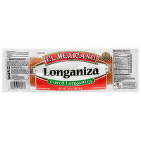 El Mexicano Longaniza, Cured - 10 Ounce 