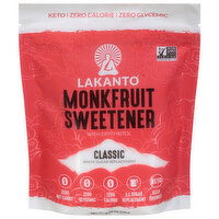 Lakanto White Sugar Replacement, Classic, Monkfruit Sweetener - 8.29 Ounce 