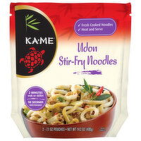 Ka-Me Noodles, Stir-Fry, Udon - 2 Each 