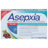 Asepxia Acne Bar Soap, Advanced Formula - 4 Ounce 