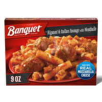 Banquet Classic Rigatoni And Italian Sausage With Meatballs