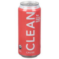 Clean Cause Sparkling Yerba Mate, Watermerlon Mint - 16 Fluid ounce 