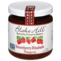 Blake Hill Preserve, Strawberry Rhubarb - 10.8 Ounce 