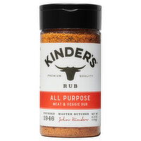 Kinder's Rub, All Purpose, Meat & Veggie Rub - 6 Ounce
