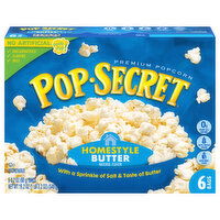 Pop-Secret Popcorn, Premium, Homestyle Butter