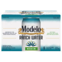 Modelo Ranch Water, Mexican Lime - 6 Each 