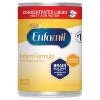 Enfamil Infant Formula, Milk-Based with Iron, 0-12 months