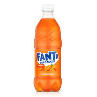 Fanta  Orange Zero Sugar Soda Fruit Flavored Soft Drink