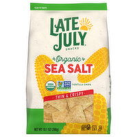 Late July Tortilla Chips, Organic, Sea Salt - 10.1 Ounce 