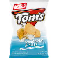 Tom's Potato Chips, Vinegar & Salt - 2.5 Ounce 