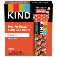 Kind Bars, Peanut Butter Dark Chocolate - 6 Each 