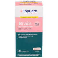 TopCare Brain Performance, Capsules - 30 Each 