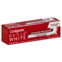 Colgate Toothpaste, Anticavity Fluoride, Sparkling White - 0.85 Ounce 