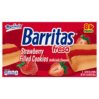 Marinela Fresa, Strawberry Filled Cookies, 8 Pack - 8 Each 