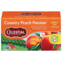 Celestial Seasonings Herbal Tea, Caffeine Free, Country Peach Passion - 20 Each 