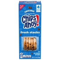 CHIPS AHOY! Fresh Stacks Original Chocolate Chip Cookies, 7.76 oz (4 Stacks)