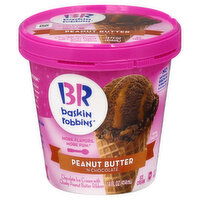 Baskin Robbins Ice Cream, Peanut Butter 'n Chocolate - 14 Fluid ounce 