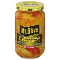 Mt. Olive Mild Banana Pepper Rings - 12 Fluid Ounce
