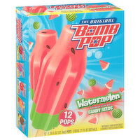 Bomb Pop Frozen Confection, Watermelon - 12 Each 