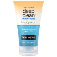 Neutrogena Foaming Scrub, Invigorating - 4.2 Fluid ounce 