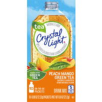 Crystal Light On-The-Go Sugar Free Peach Mango Green Tea Powdered Drink Mix