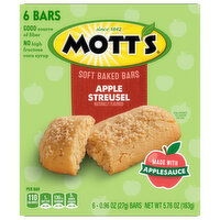 Mott's Apple Streusel Bars - 6 Each