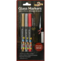 Parker & Bailey Glass Markers - 3 Each 