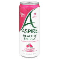 Aspire Energy Drink, Healthy, Strawberry Watermelon - 12 Fluid ounce 